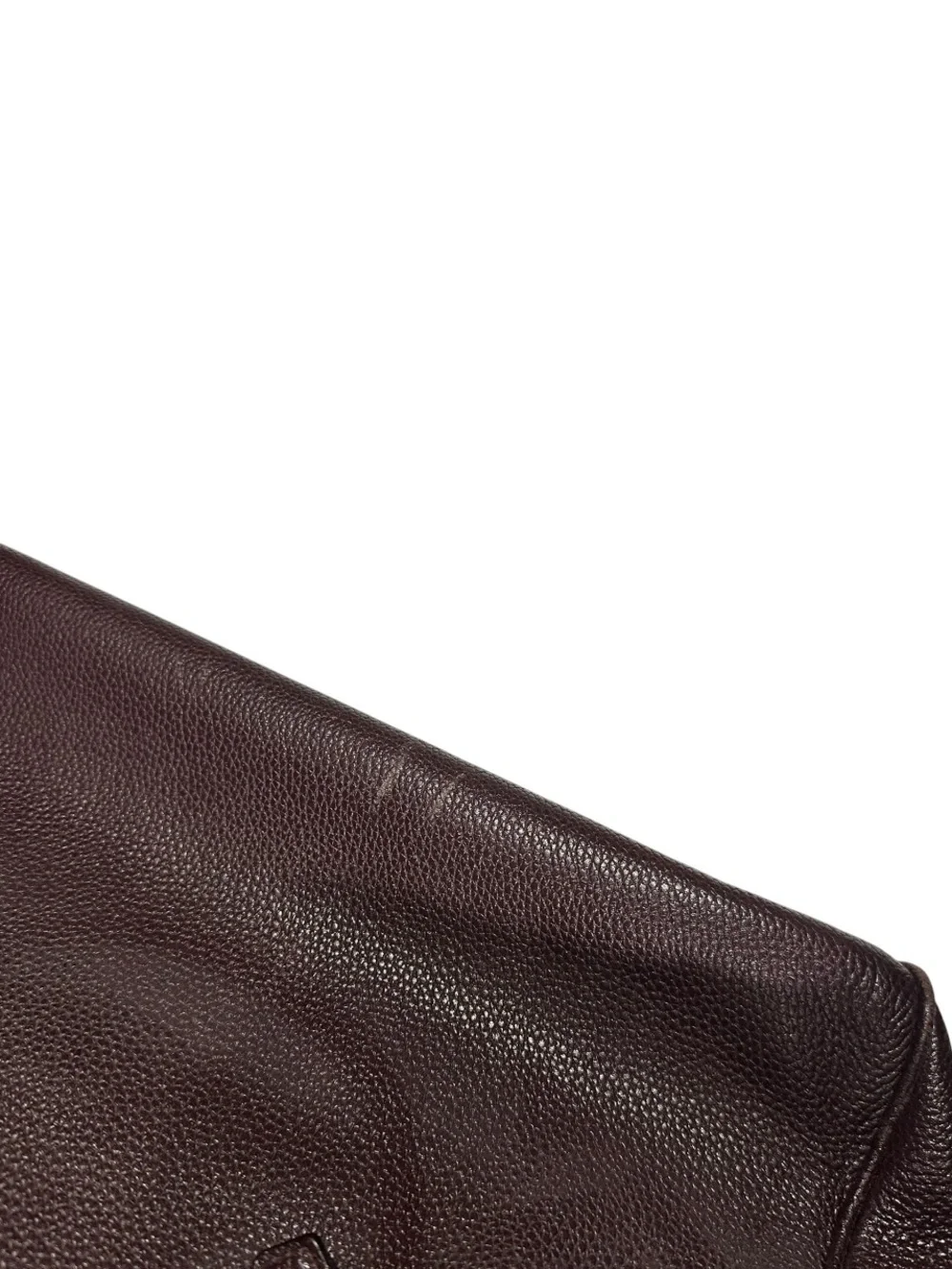 Kate Spade Mulberry Street Leighann Pebbled Leather Satchel Tote Burgundy